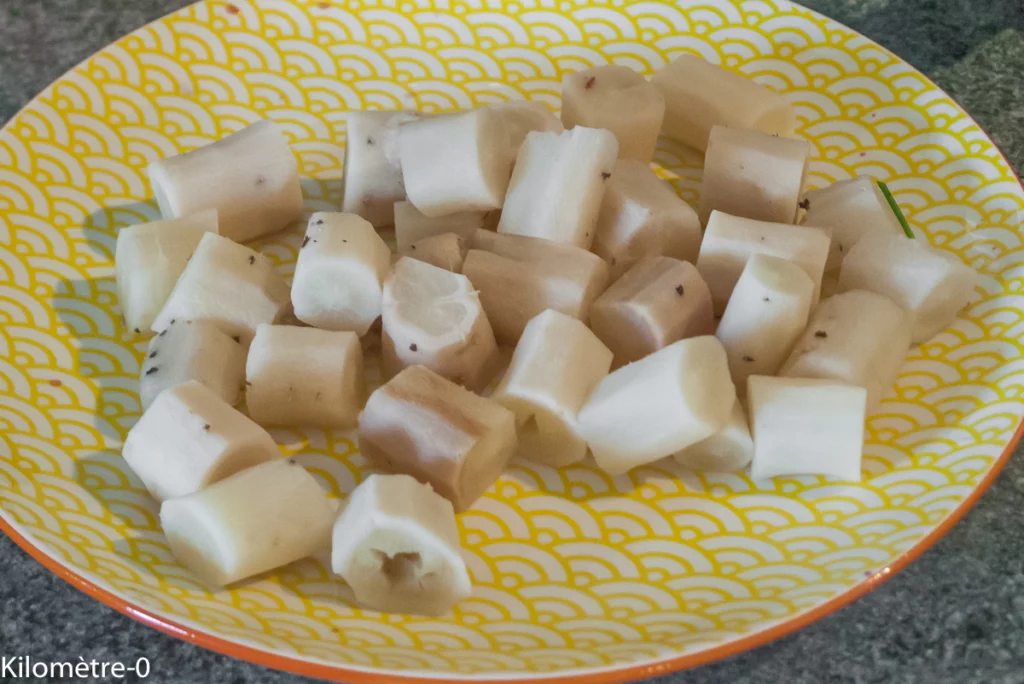 Poulet sauce barbecue, scorsonères à la crème - Étape 4