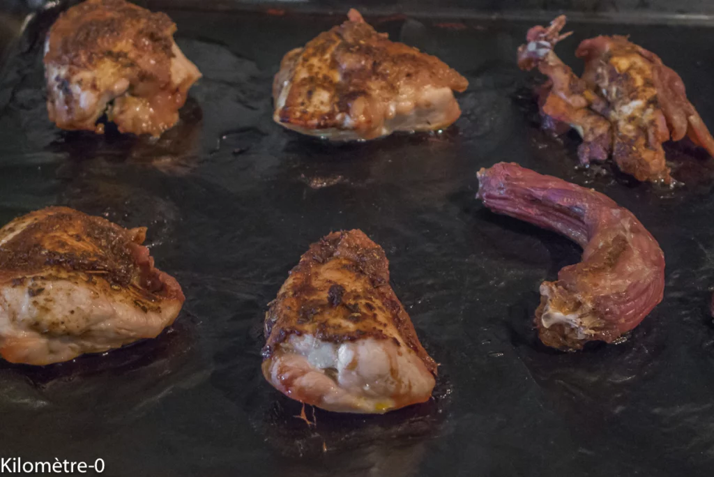 Poulet sauce barbecue, scorsonères à la crème - Étape 8