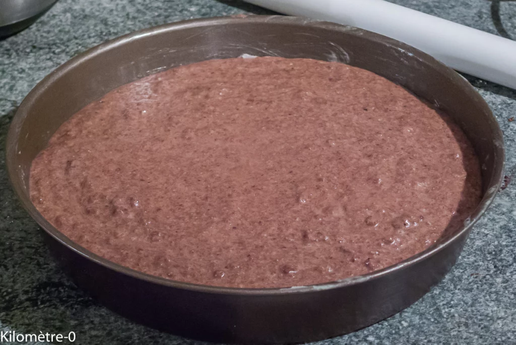 Gâteau du matin au pain perdu, au chocolat et bananes - Étape 5