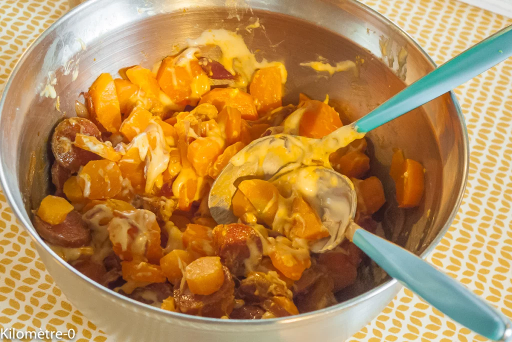 Gratin de carottes à la cancoillote et au chorizo - Étape 6