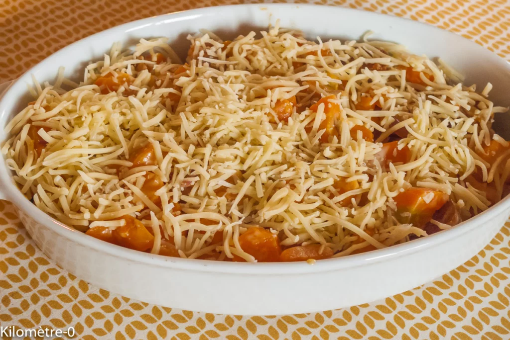 Gratin de carottes à la cancoillote et au chorizo - Étape 8