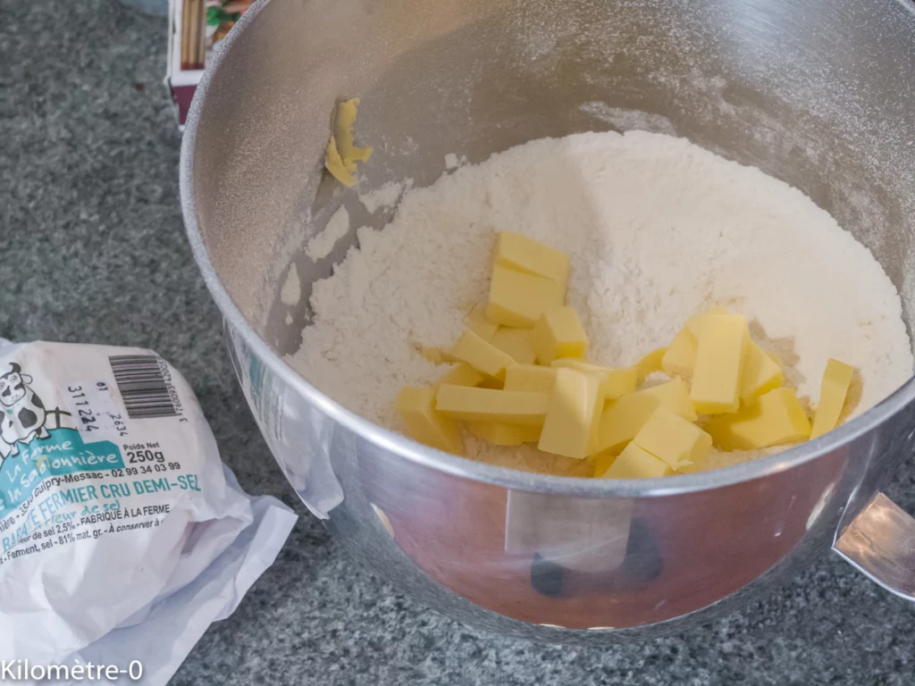 Diamants à la noix de coco - Étape 2