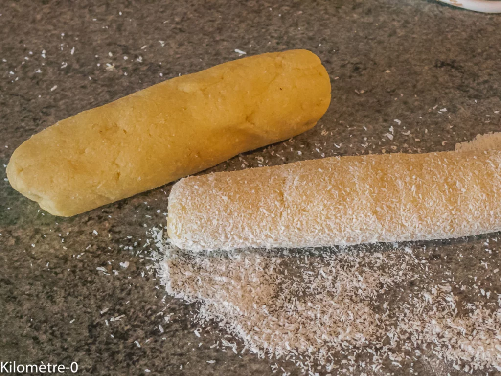 Diamants à la noix de coco - Étape 5