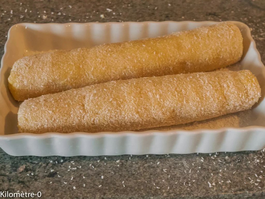 Diamants à la noix de coco - Étape 6