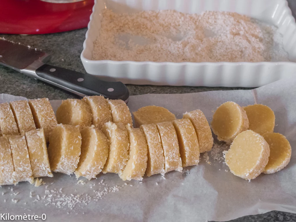 Diamants à la noix de coco - Étape 7