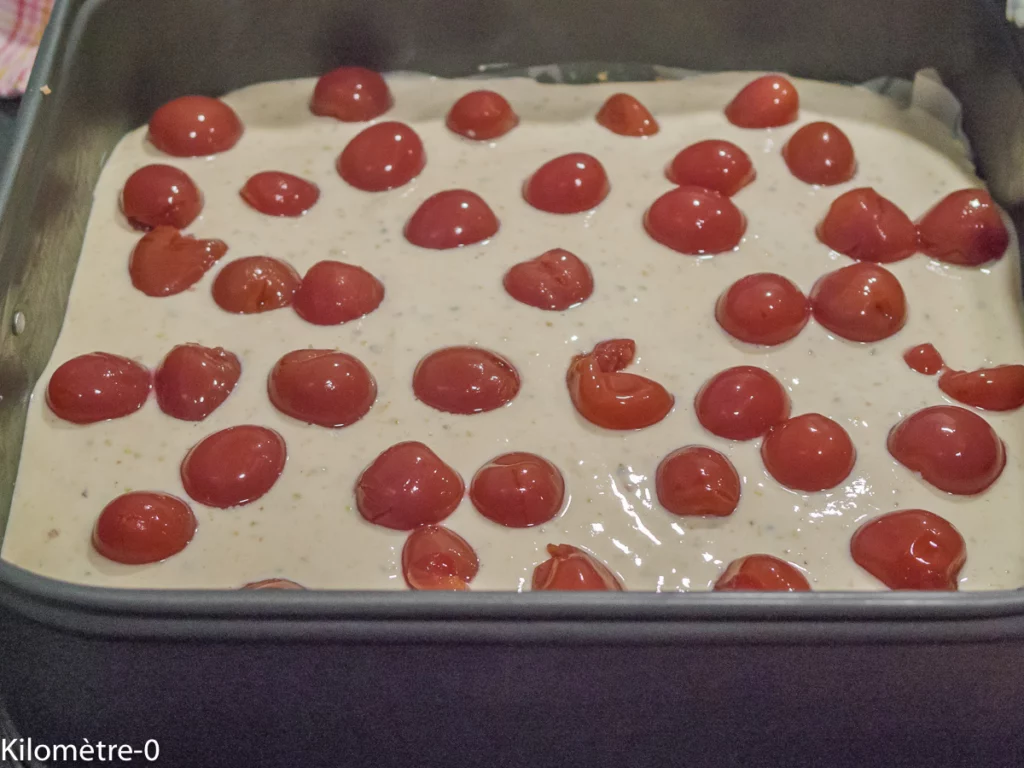 Cheesecake aux griottes et aux pistaches - Étape 9