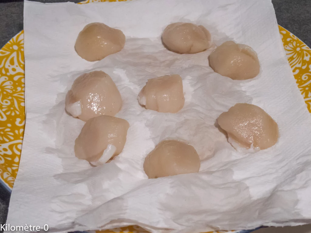 Coquilles saint jacques aux champignons et à la béchamel - Étape 6