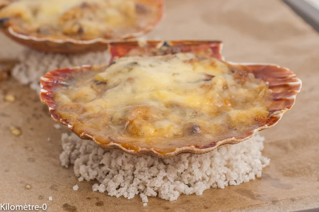 Coquilles saint jacques aux champignons et à la béchamel - Étape 10