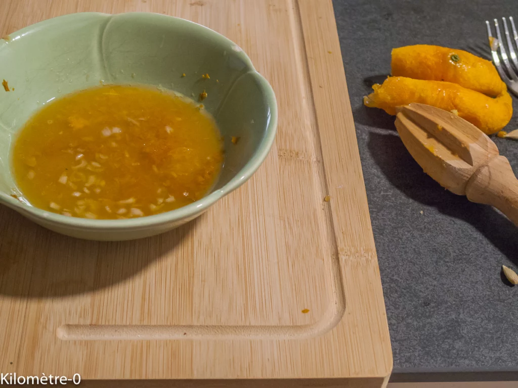 Homard au beurre de clémentine - Étape 3