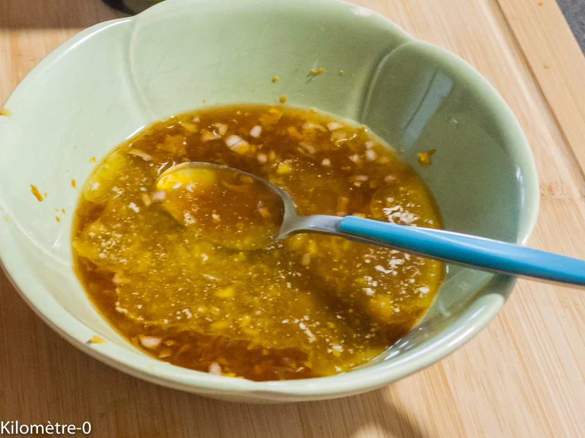 Photo de recette de Kilomètre-0, blog de cuisine réalisée à partir de produits de saison et issus de circuits courts