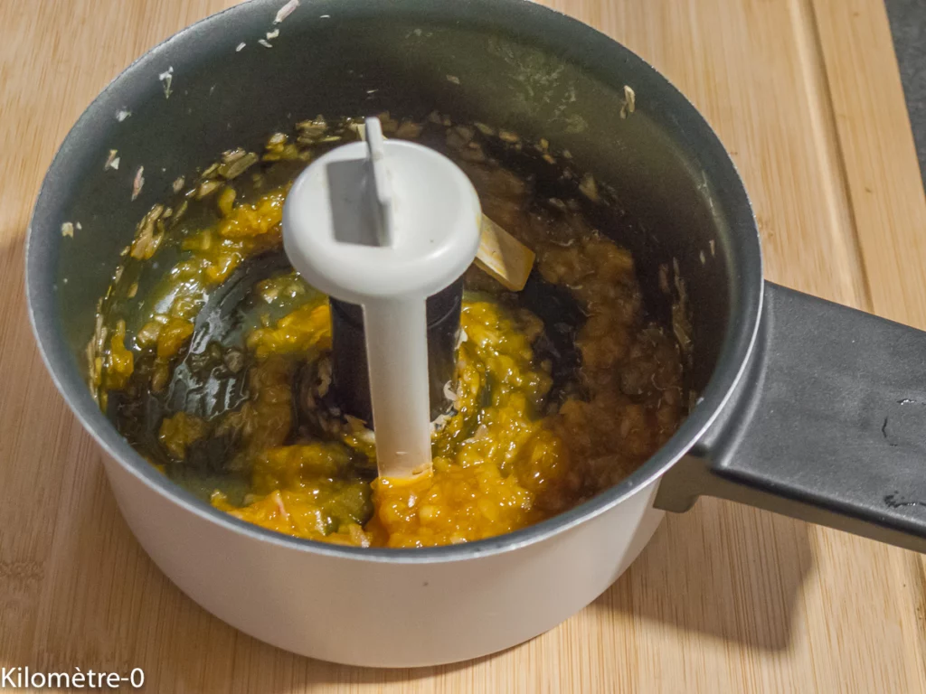 Langouste grillée au beurre blanc à la mangue - Étape 3