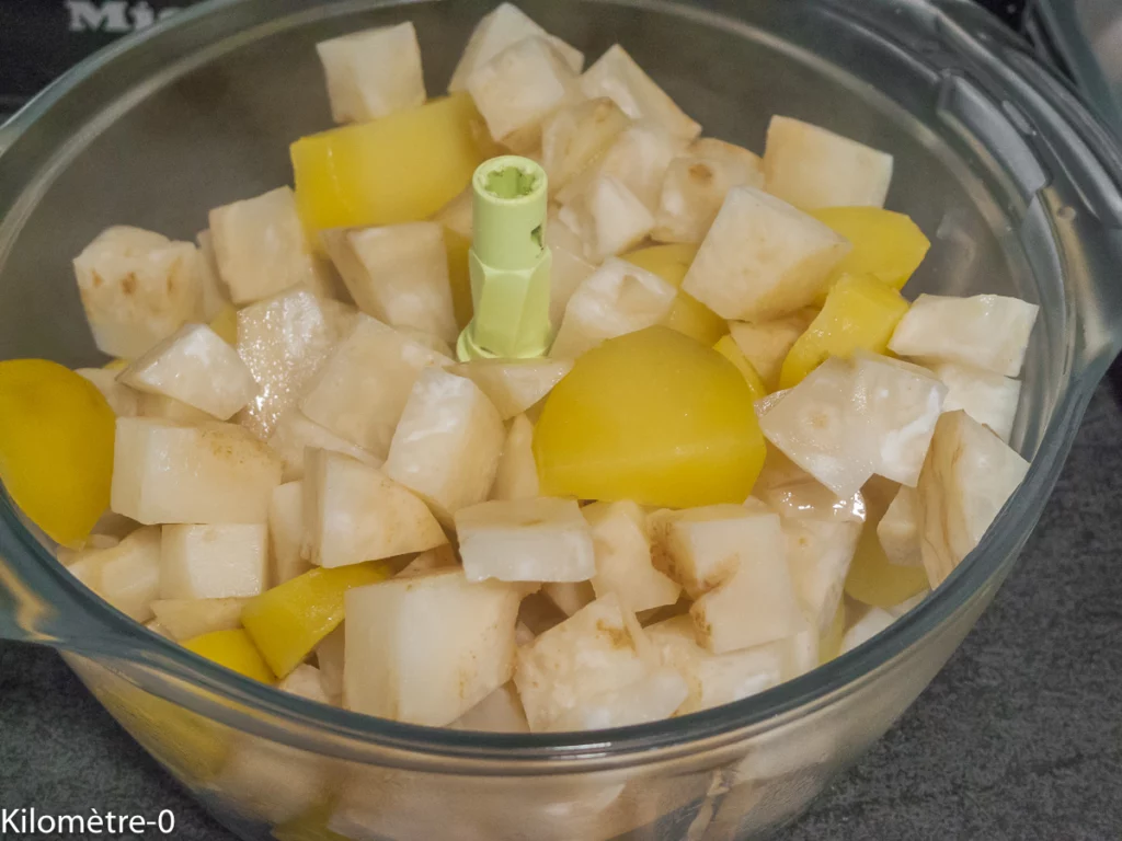 Gratin de canard au céleri rave et pommes de terre - Étape 3