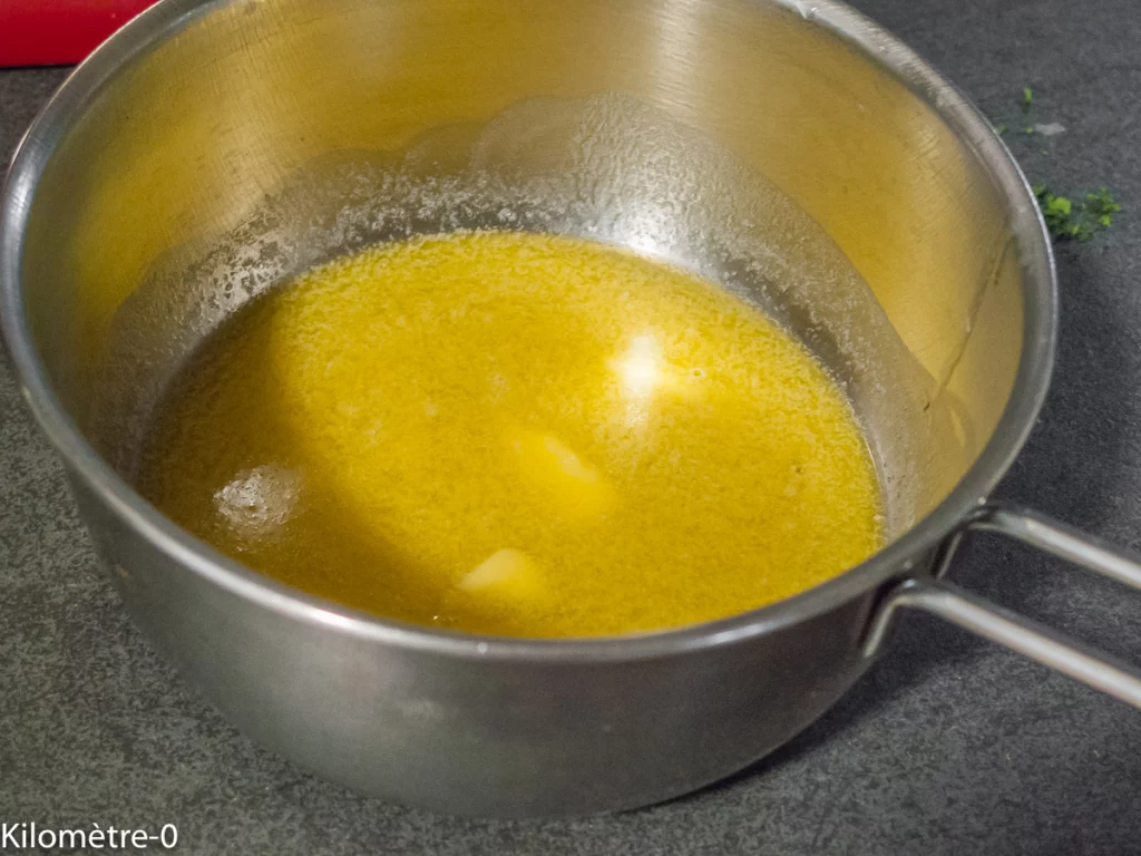 Gaufres salées aux épinards garnies à la truite fumée - Étape 2