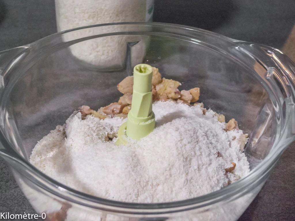 Gâteau fondant aux châtaignes et à la noix de coco - Étape 2