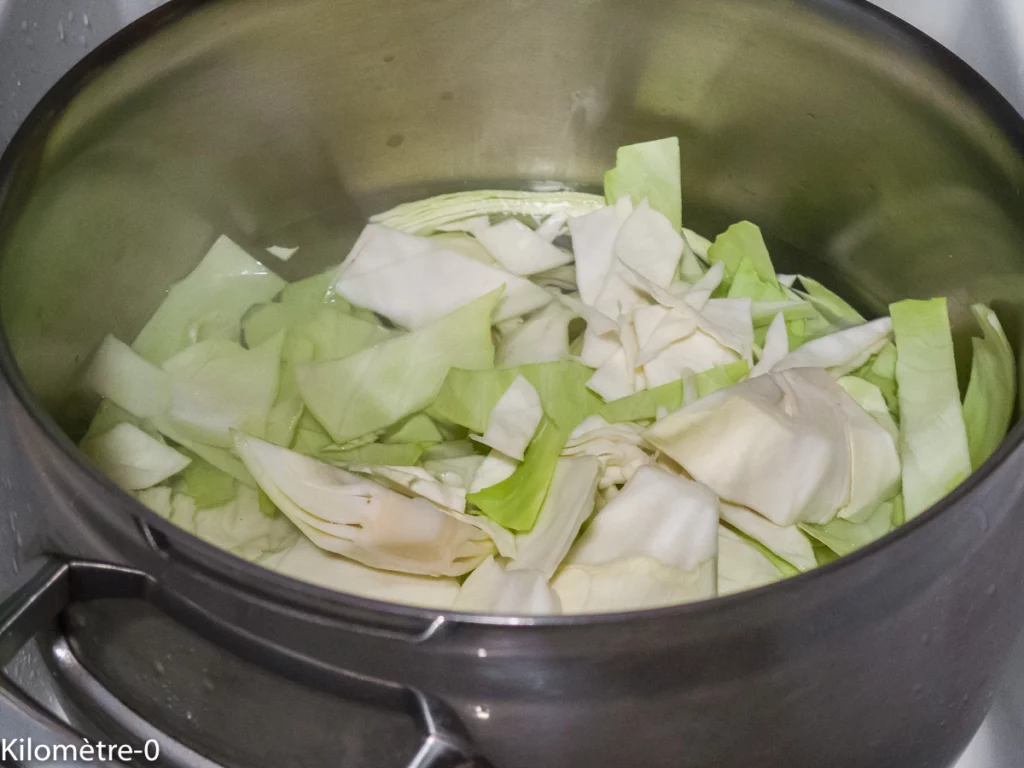 Poissons au légumes d&rsquo;hiver, type potée - Étape 1