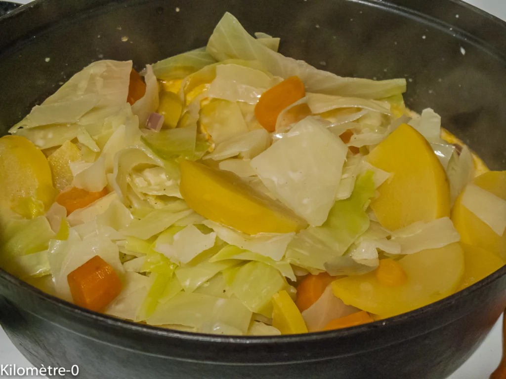 Poissons au légumes d&rsquo;hiver, type potée - Étape 6