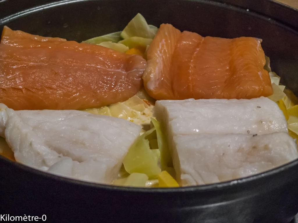 Poissons au légumes d&rsquo;hiver, type potée - Étape 7