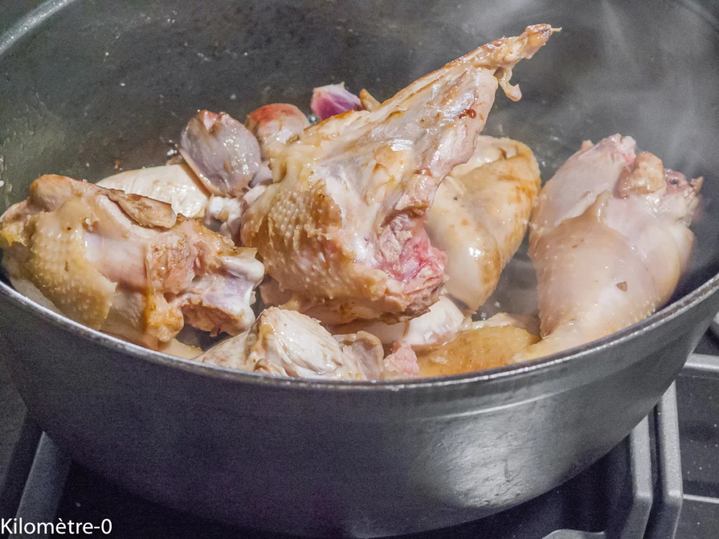 Poulet Gaston Gérard - Étape 2