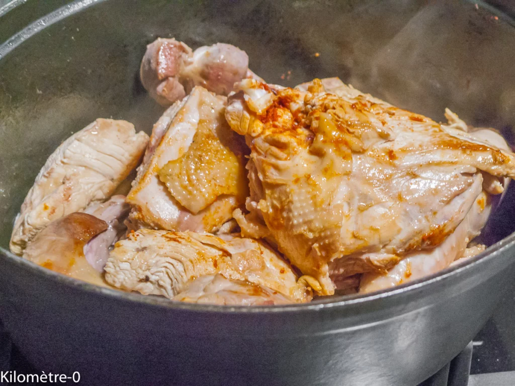 Poulet Gaston Gérard - Étape 3