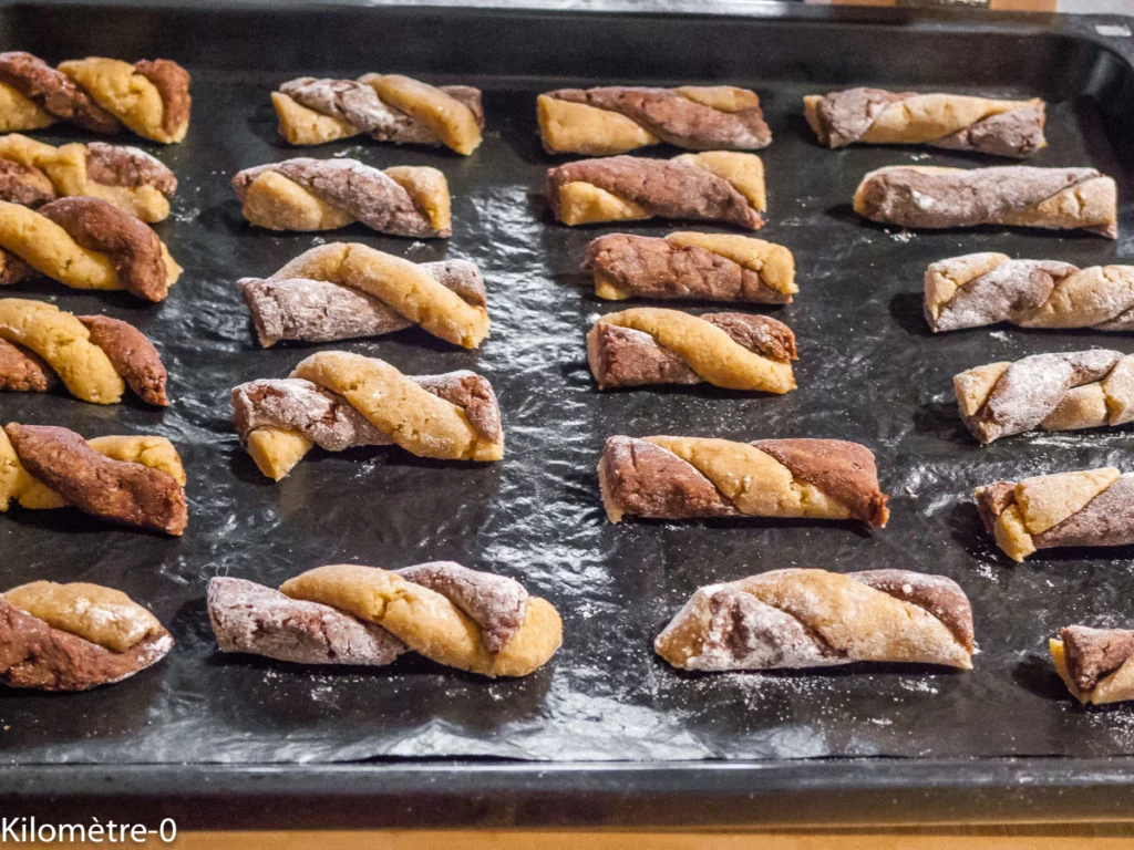 Biscuits torsadés gourmands - Étape 8