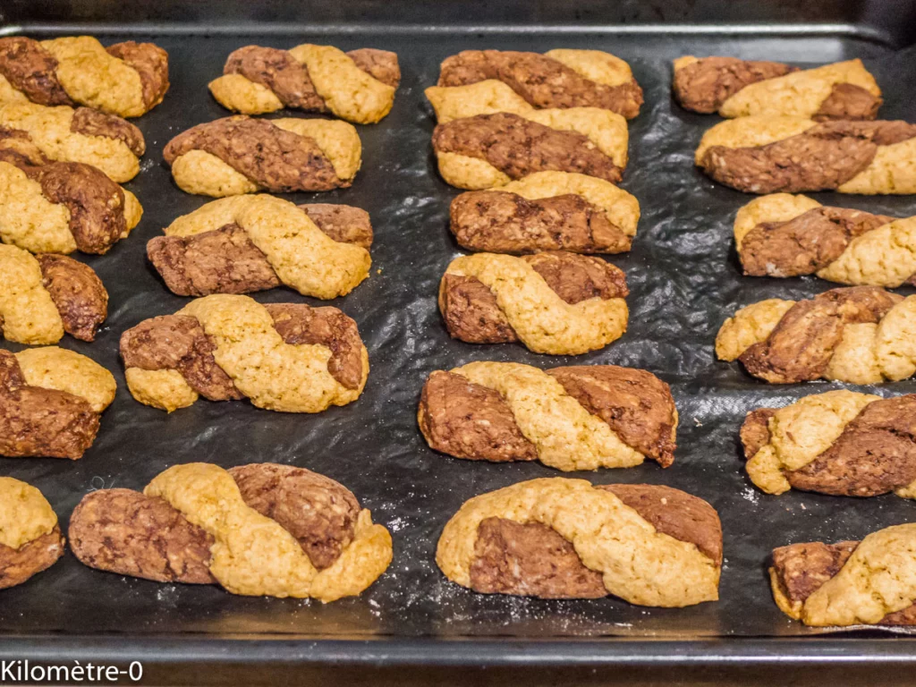 Biscuits torsadés gourmands - Étape 9