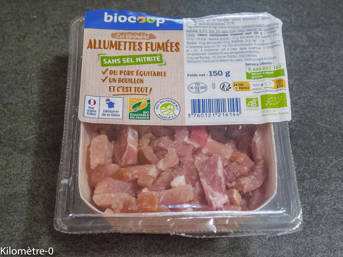 Photo de recette de Kilomètre-0, blog de cuisine réalisée à partir de produits de saison et issus de circuits courts