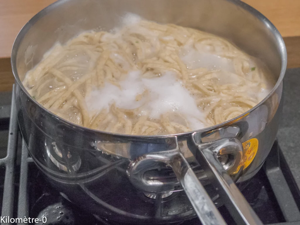 Pâtes aux épinards et à la ricotta - Étape 3