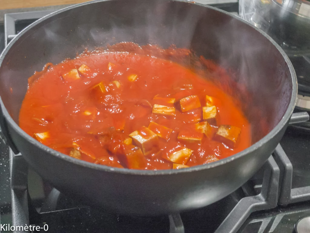 Rougail végétarien - Étape 6