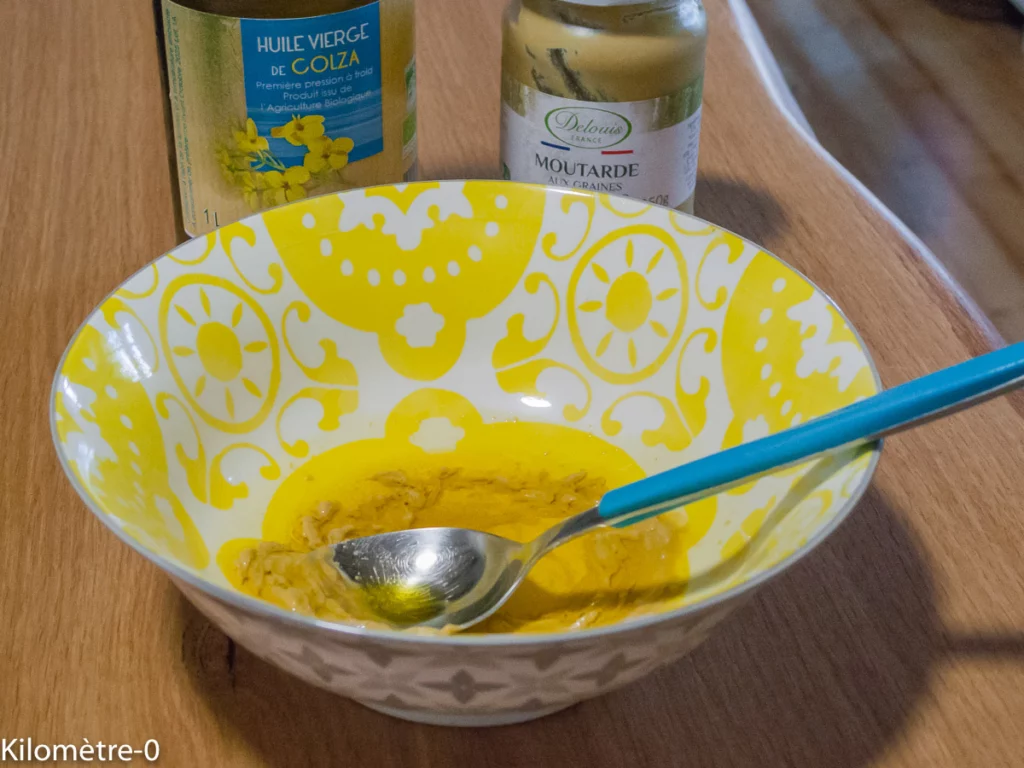 Salade de pommes de terre aux oranges, cresson et noix saint jacques - Étape 3