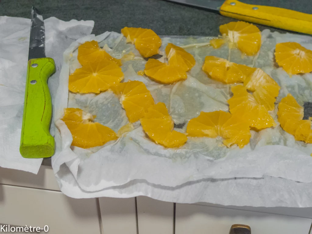 Salade de pommes de terre aux oranges, cresson et noix saint jacques - Étape 5