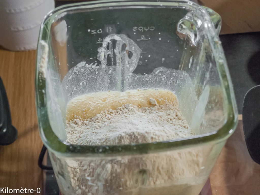 Toutorange, gâteau réalisé dans un blender - Étape 4