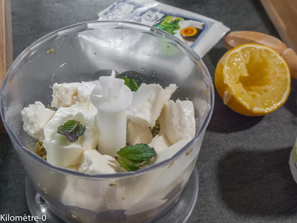 Crème de fêta et pistaches, carottes au four - Étape 3