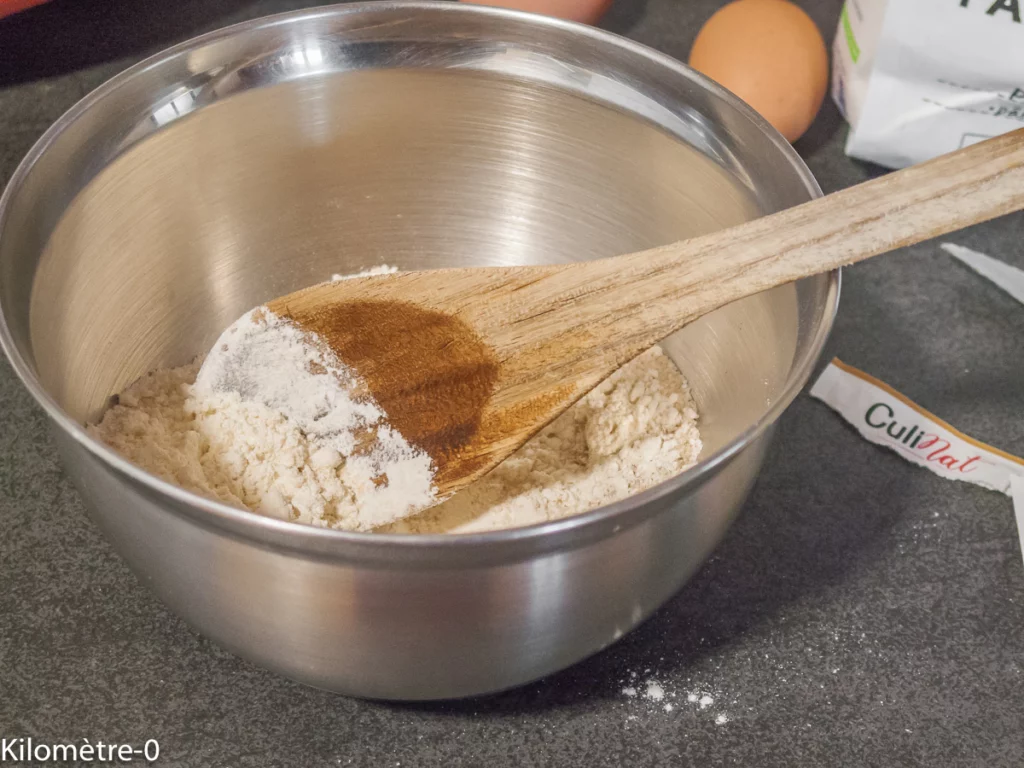 Madeleines au citron - Étape 1