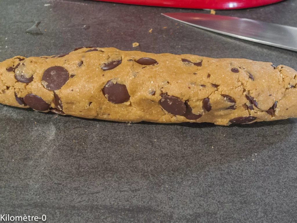 Cookies à la farine de blé et de noix de coco et aux palets de chocolat - Étape 4