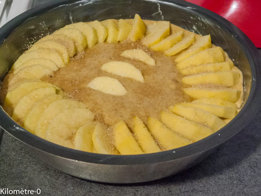 Gâteau fondant aux pommes - Étape 6