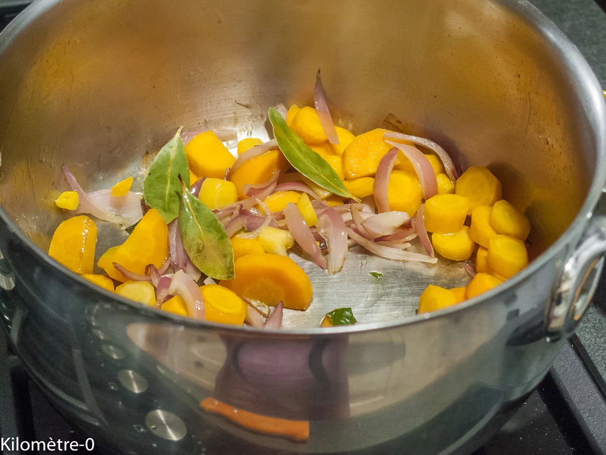 Photo de recette de Kilomètre-0, blog de cuisine réalisée à partir de produits de saison et issus de circuits courts