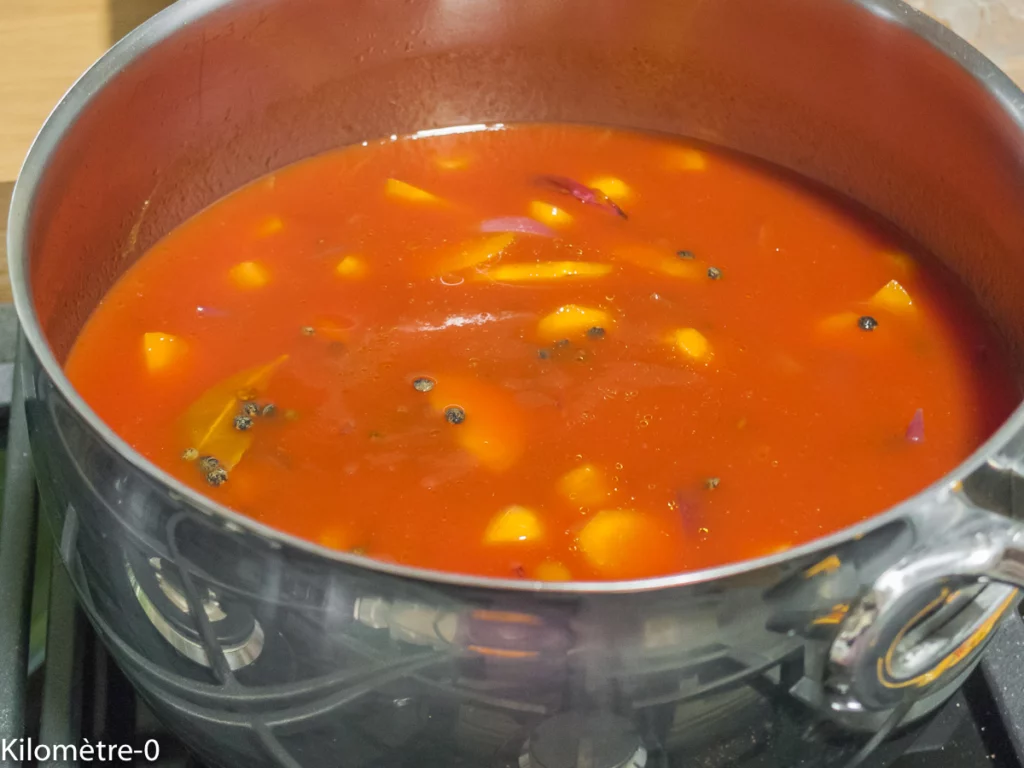 Soupe de lentilles à la fêta - Étape 3