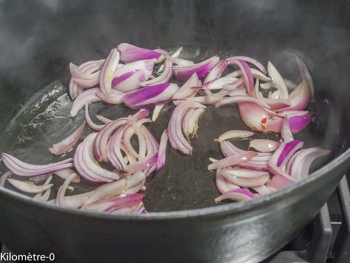 Photo de recette de Kilomètre-0, blog de cuisine réalisée à partir de produits de saison et issus de circuits courts