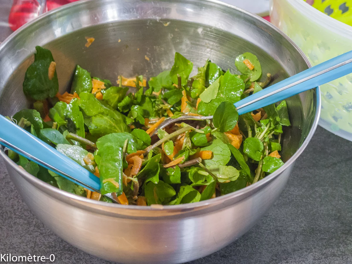 Photo de recette de Kilomètre-0, blog de cuisine réalisée à partir de produits de saison et issus de circuits courts
