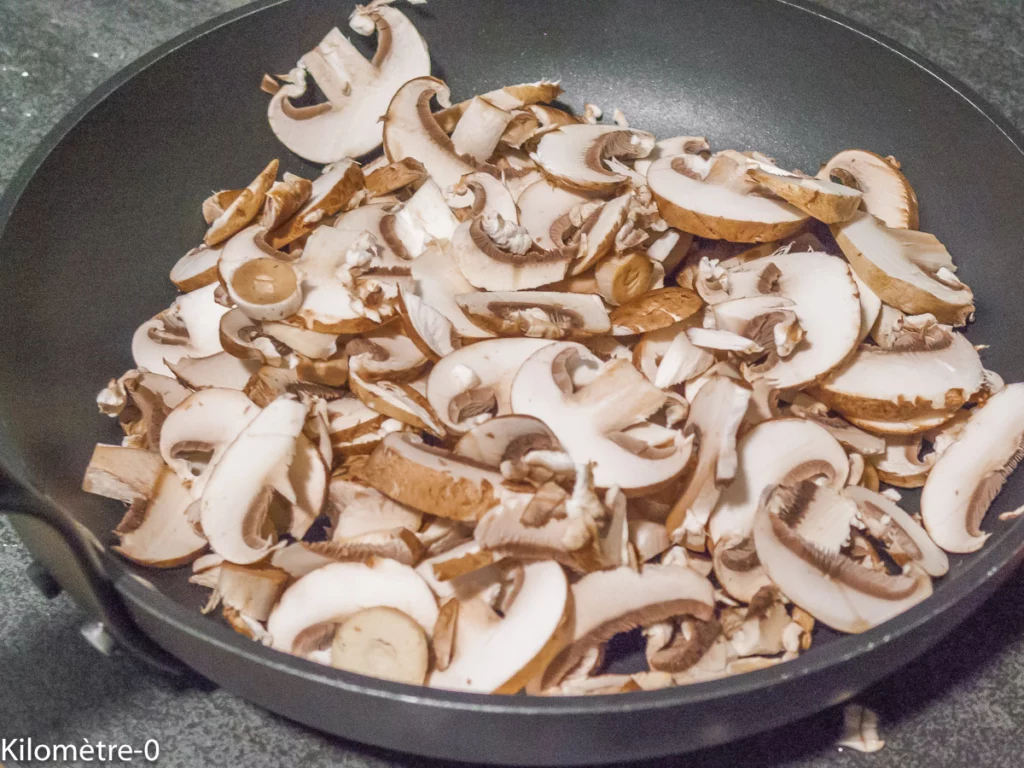 Galette aux saint jacques et aux champignons - Étape 3