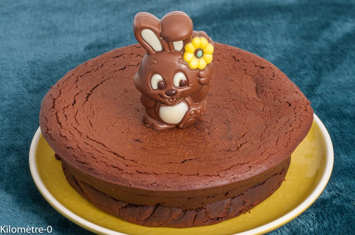 Photo de recette de dessert, dessert au chocolat, fondant baulois, fondant au chocolat, moelleux, gourmand, facile, Kilomètre-0, blog de cuisine réalisée à partir de produits de saison et issus de circuits courts