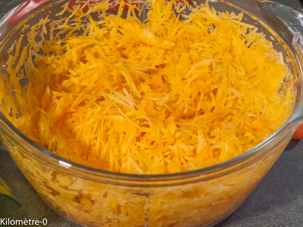 Gâteau de carottes aux orties et aux noisettes - Étape 2