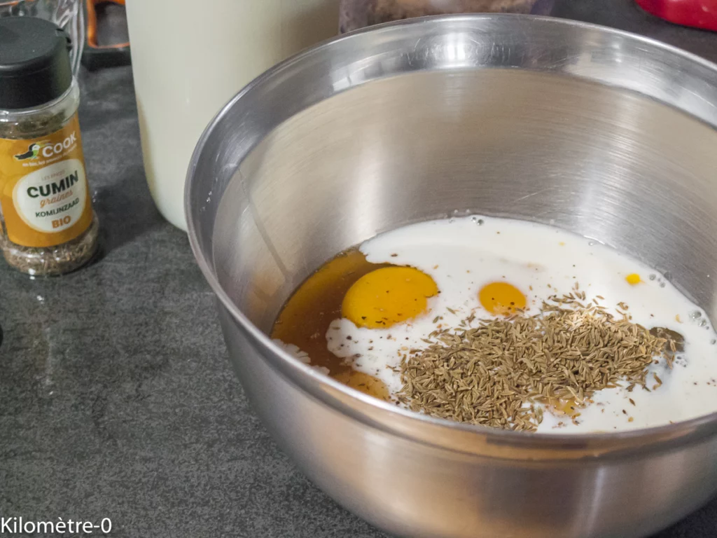 Gâteau de carottes aux orties et aux noisettes - Étape 6