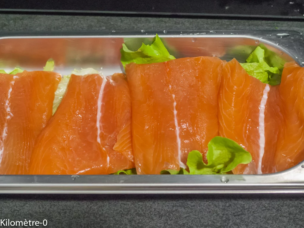 Taboulé de chou fleur au saumon frais - Étape 1