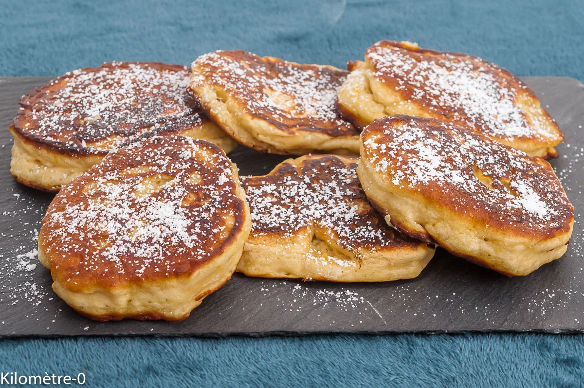 Photo de recette de beignets, express , facile, ricotta, cuisson à la poêle, sans friture, léger, bio, citron, Kilomètre-0, blog de cuisine réalisée à partir de produits de saison et issus de circuits courts