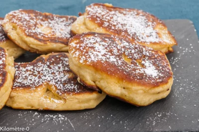 Photo de recette de beignets, express , facile, ricotta, cuisson à la poêle, sans friture, léger, bio, citron,  Kilomètre-0, blog de cuisine réalisée à partir de produits de saison et issus de circuits courts