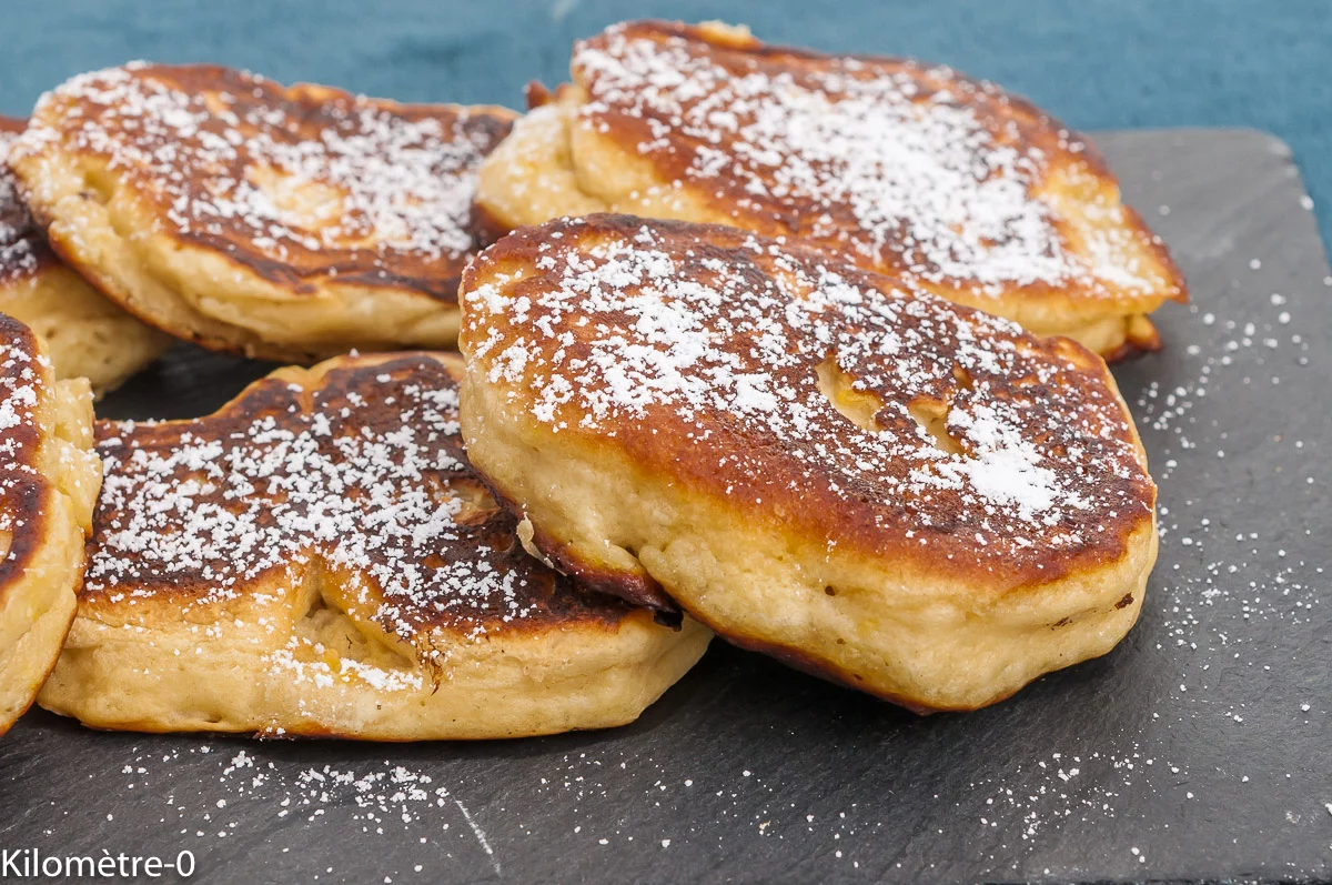 Photo de recette de beignets, express , facile, ricotta, cuisson à la poêle, sans friture, léger, bio, citron, Kilomètre-0, blog de cuisine réalisée à partir de produits de saison et issus de circuits courts