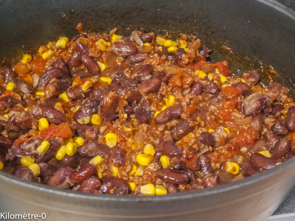 Chili con carne - Étape 6