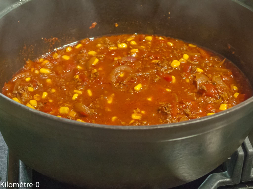 Chili con carne - Étape 5