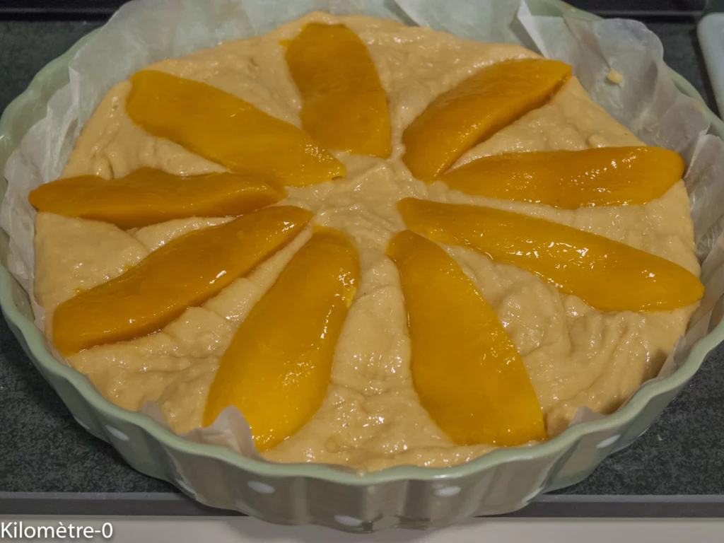 Gâteau moelleux aux amandes et à la mangue - Étape 5